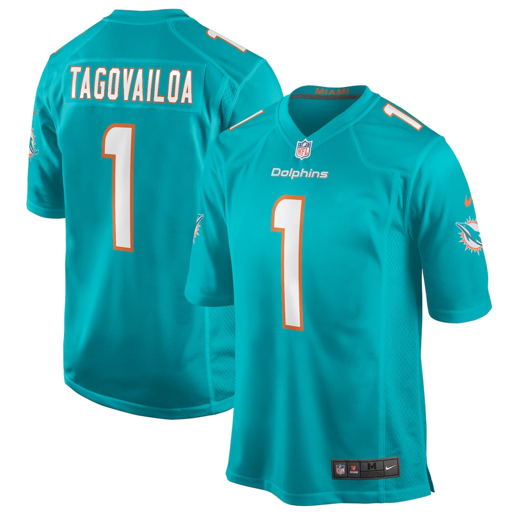 JERSEY GAME YTH DOLPHINS TAGOVAILOA TC JUVENIL