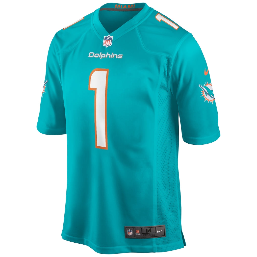 JERSEY GAME YTH DOLPHINS TAGOVAILOA TC JUVENIL