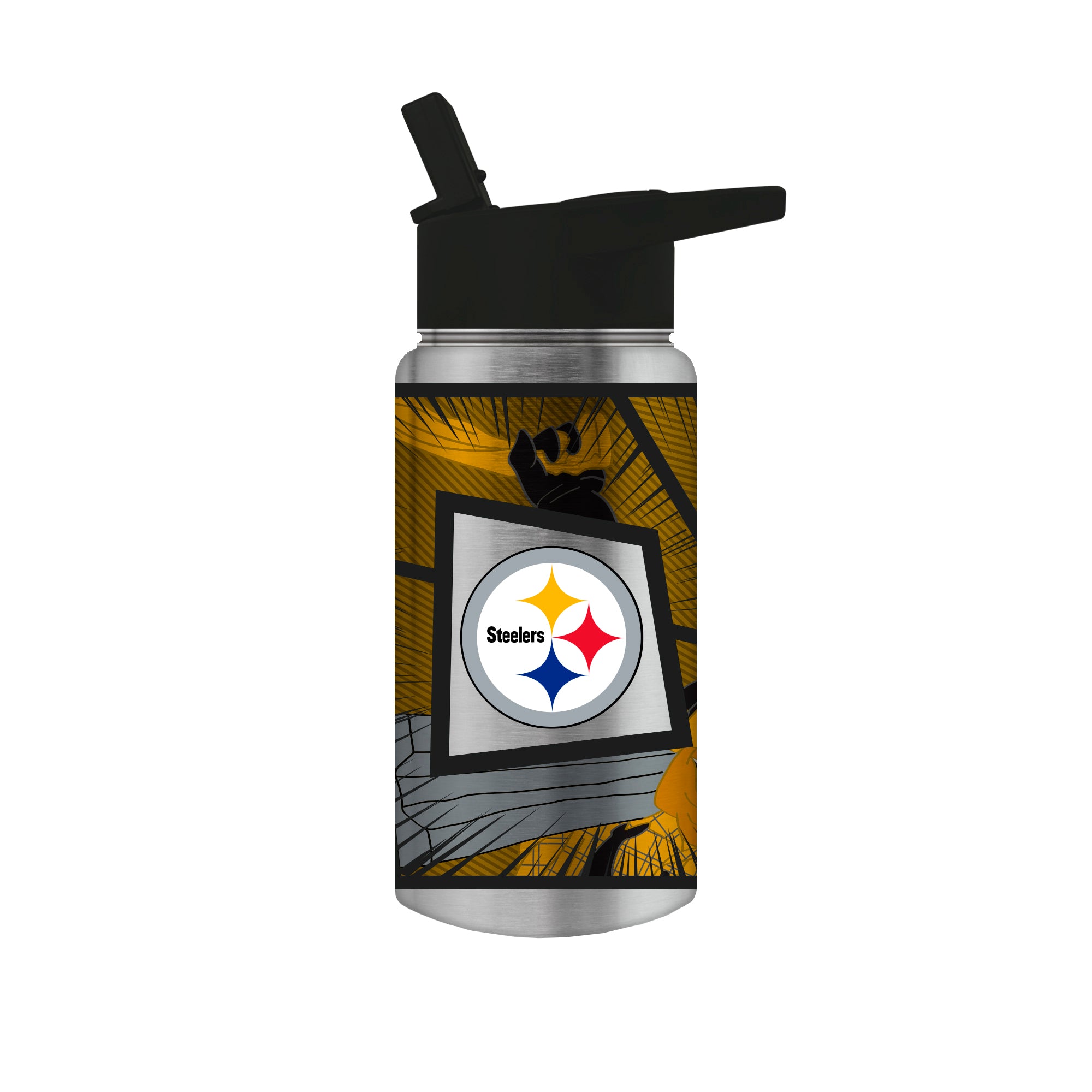 Botella GAP Mini Thirst Mascot 473ml Steelers - NERIAS DEPORTES