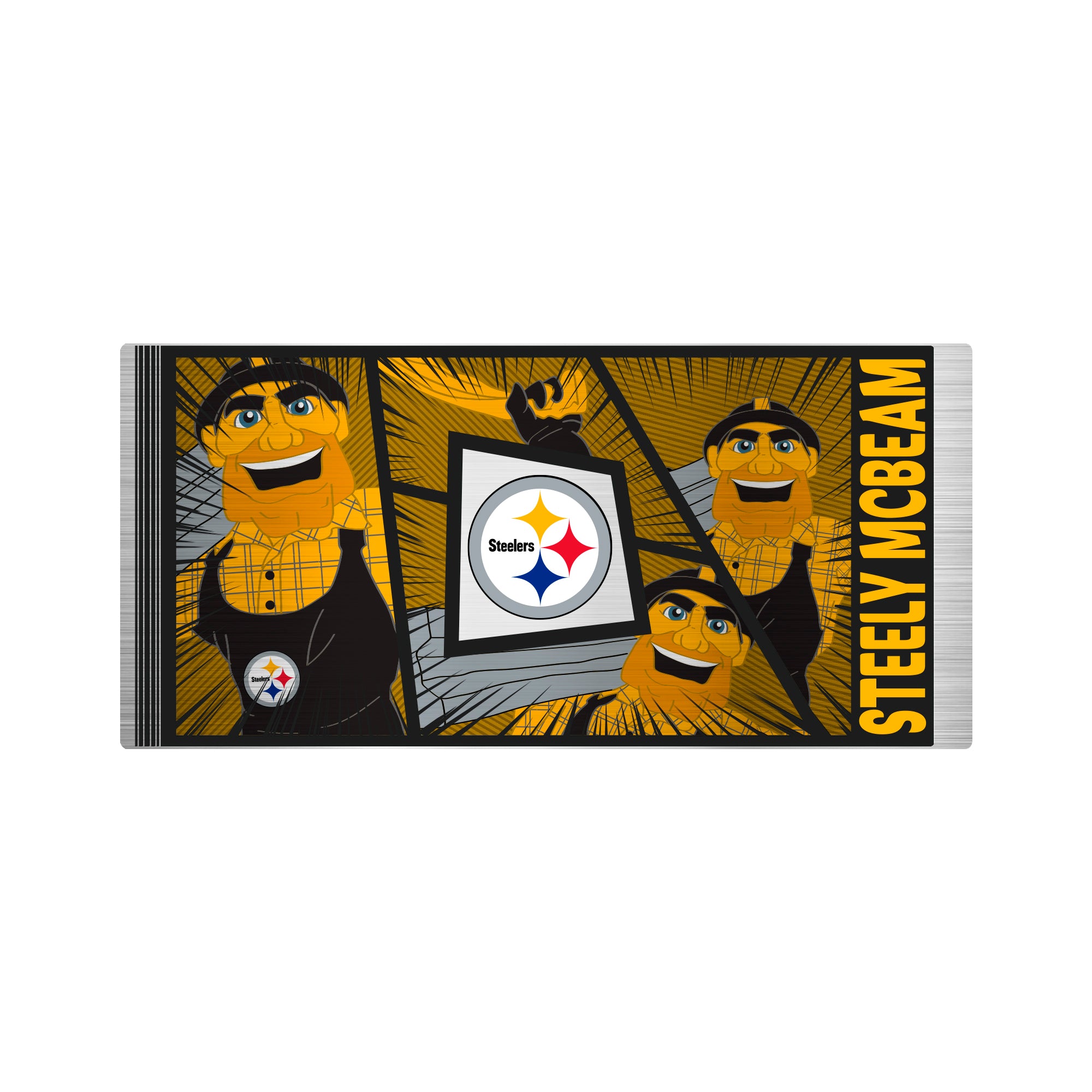 Botella GAP Mini Thirst Mascot 473ml Steelers - NERIAS DEPORTES