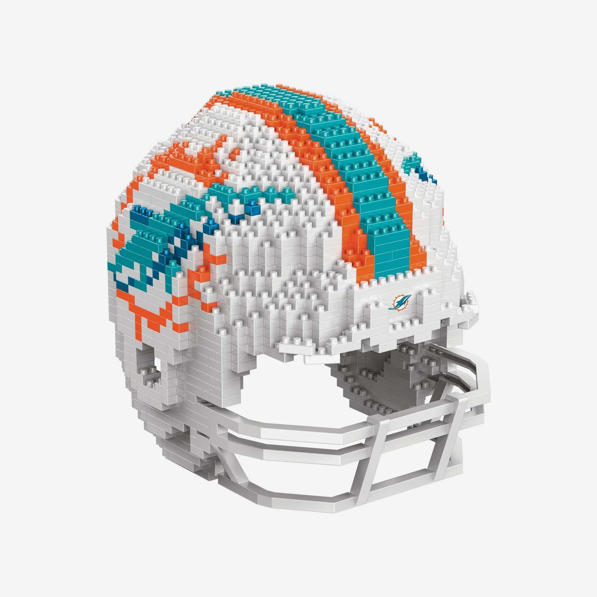 Figura Set Armable Mini Casco 3D Foco NFL Miami Dolphins - NERIAS DEPORTES