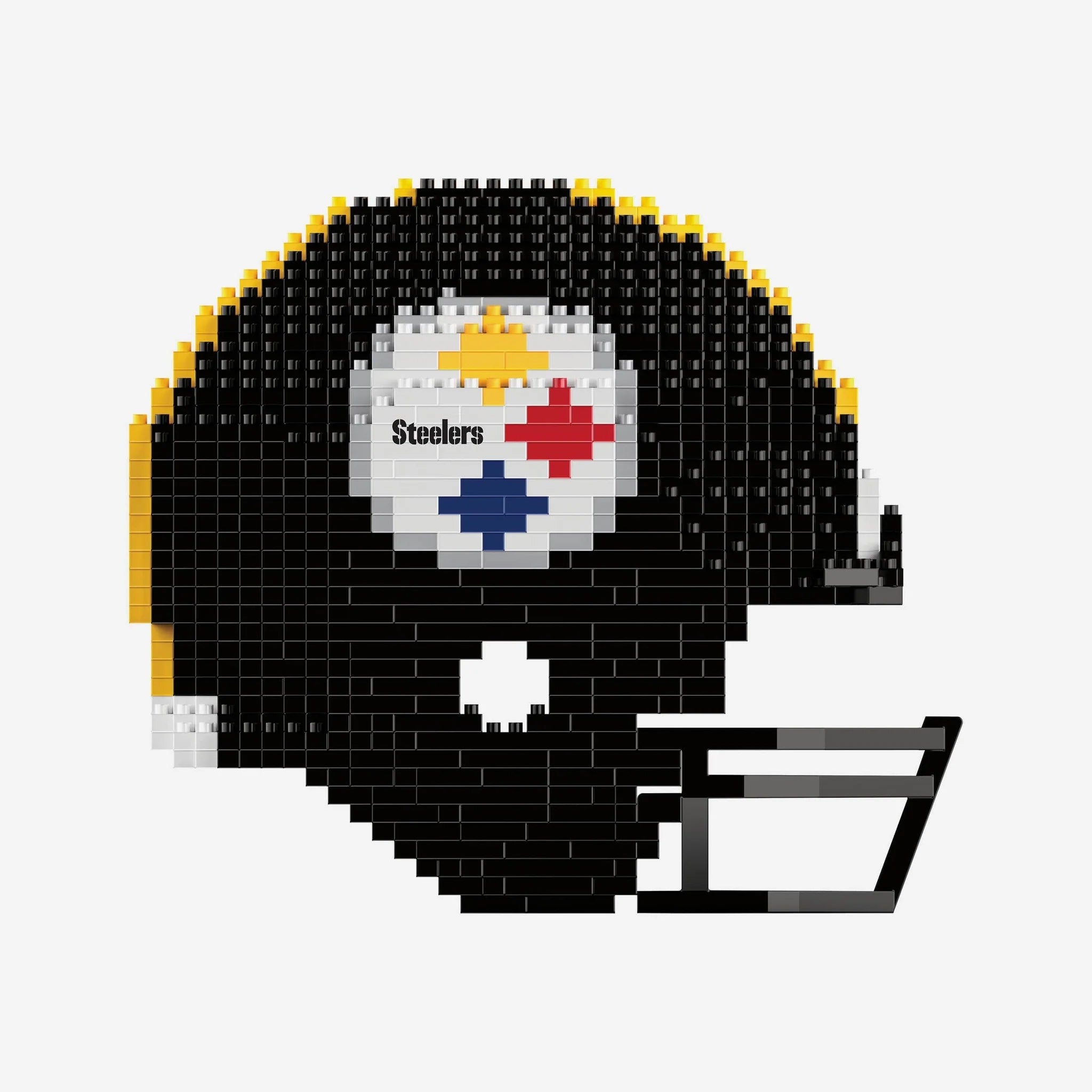 Figura Set Armable Mini Casco 3D Foco NFL Steelers - NERIAS DEPORTES
