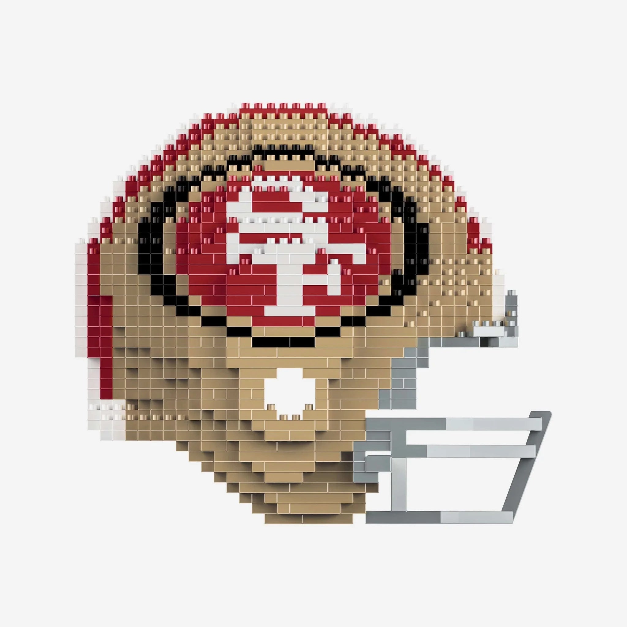 Figura Set Armable Mini Casco 3D Foco NFL 49ers - NERIAS DEPORTES