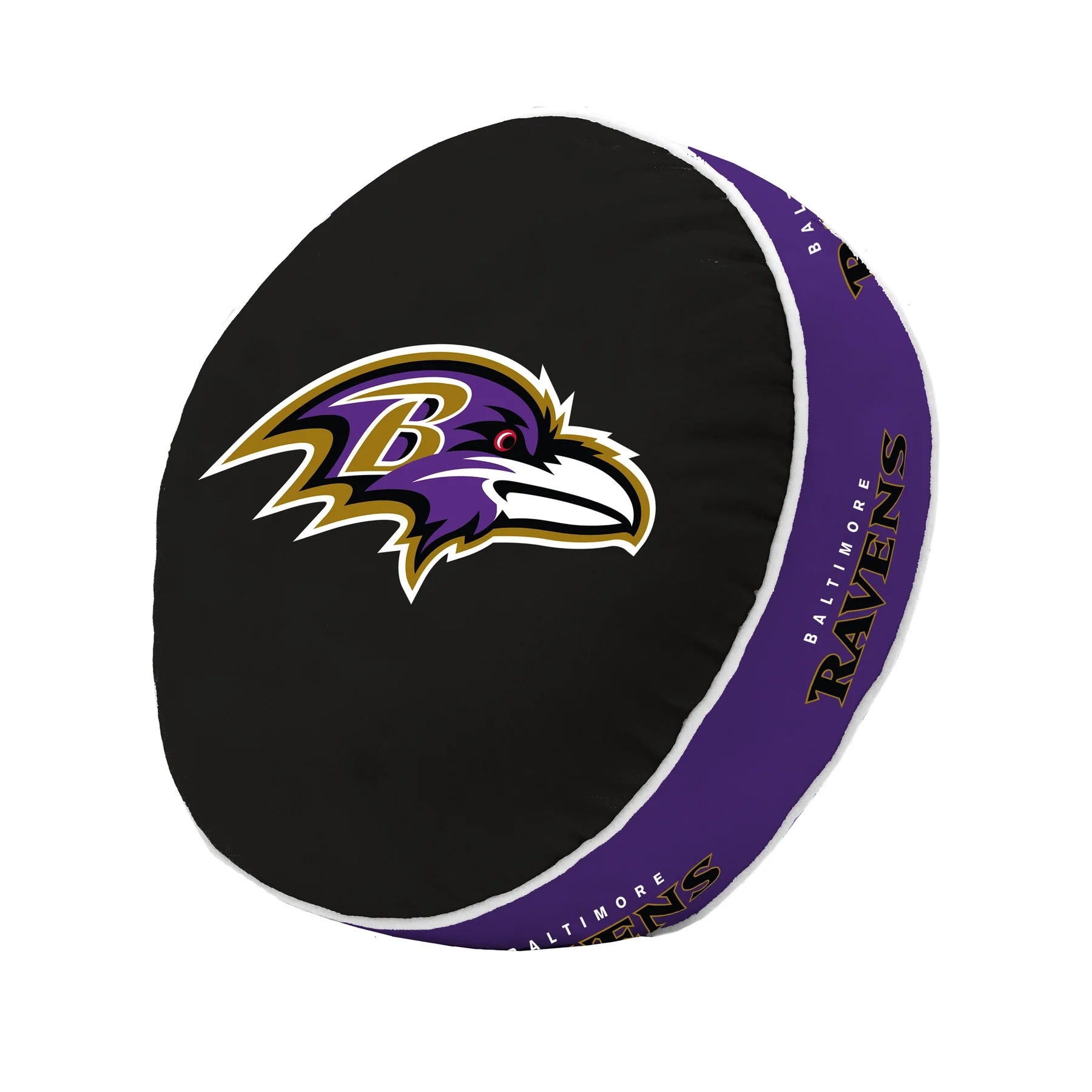 Almohada Logo Puff NFL Baltimore Ravens