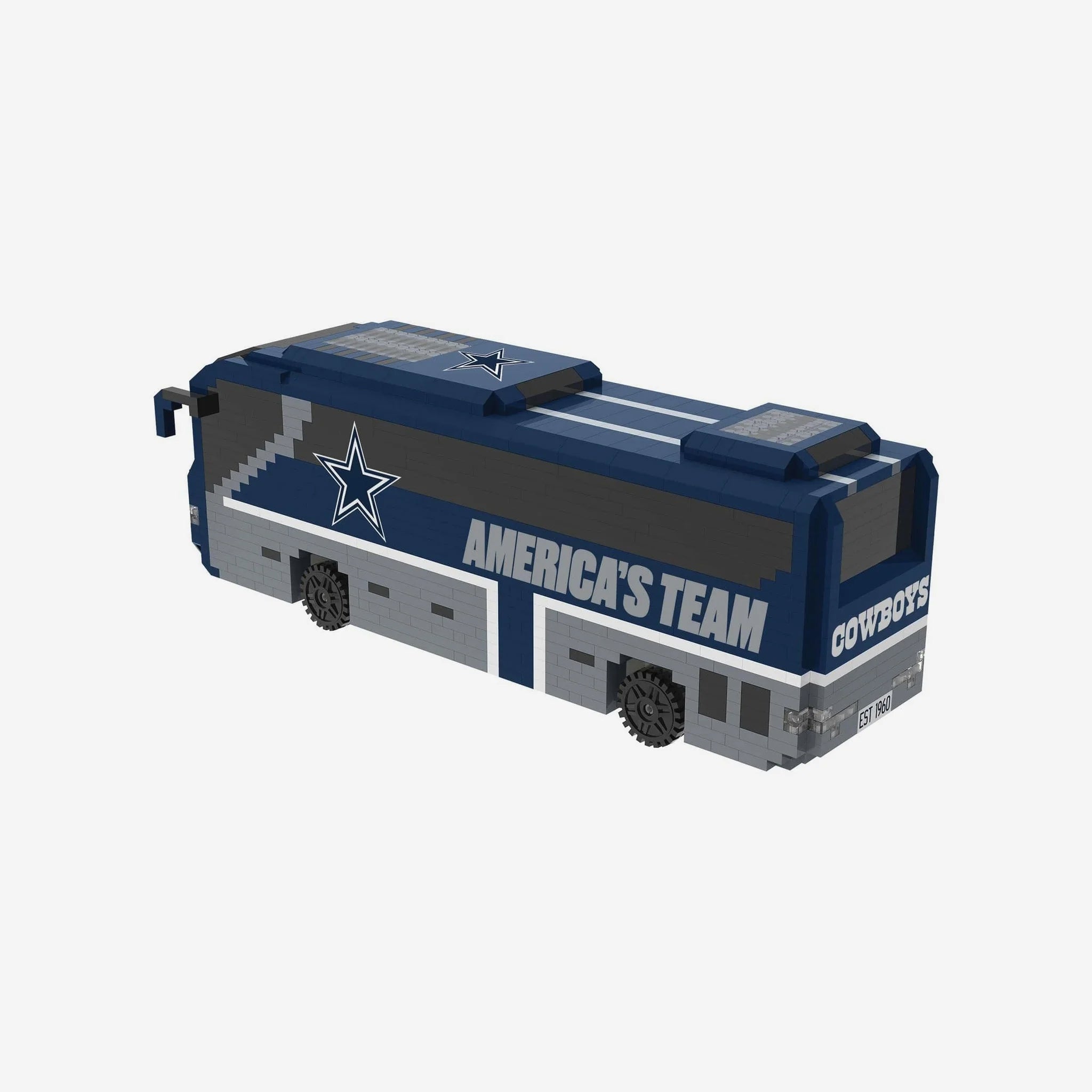 Mini Bus 3D Set Bloques Armable Foco NFL Dallas Cowboys - NERIAS DEPORTES