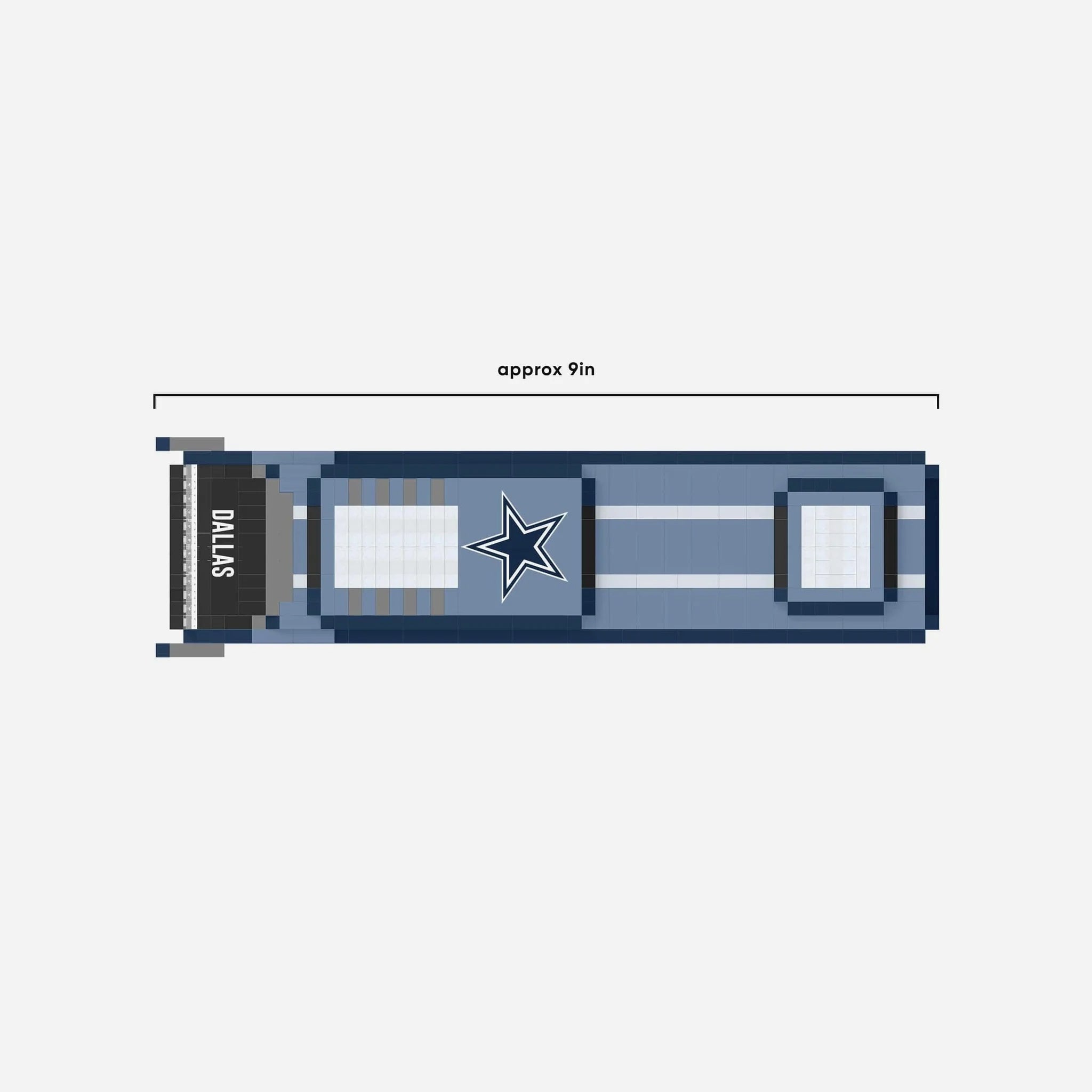 Mini Bus 3D Set Bloques Armable Foco NFL Dallas Cowboys - NERIAS DEPORTES