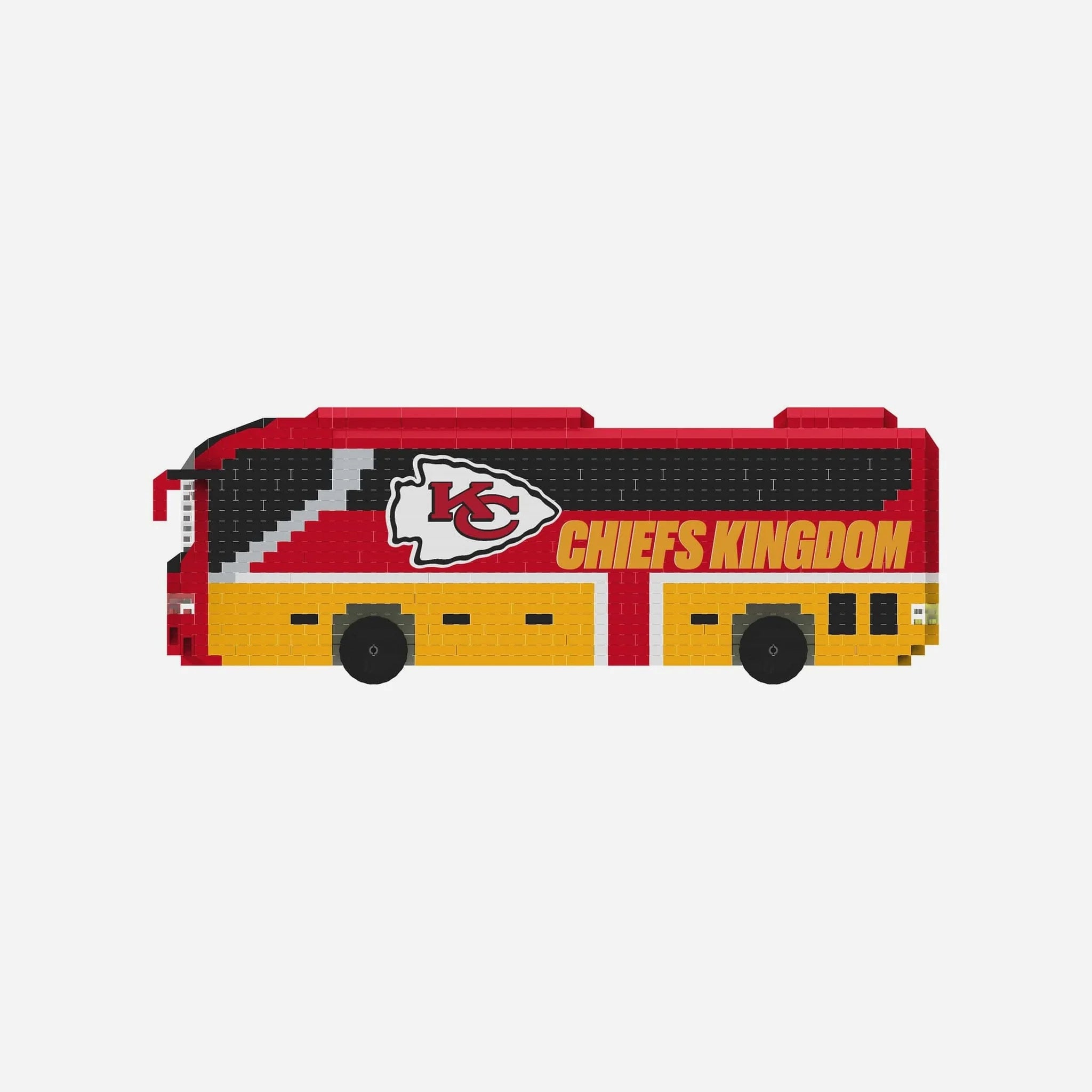 Mini Bus 3D Set Bloques Armable Foco NFL Kansas City Chiefs - NERIAS DEPORTES
