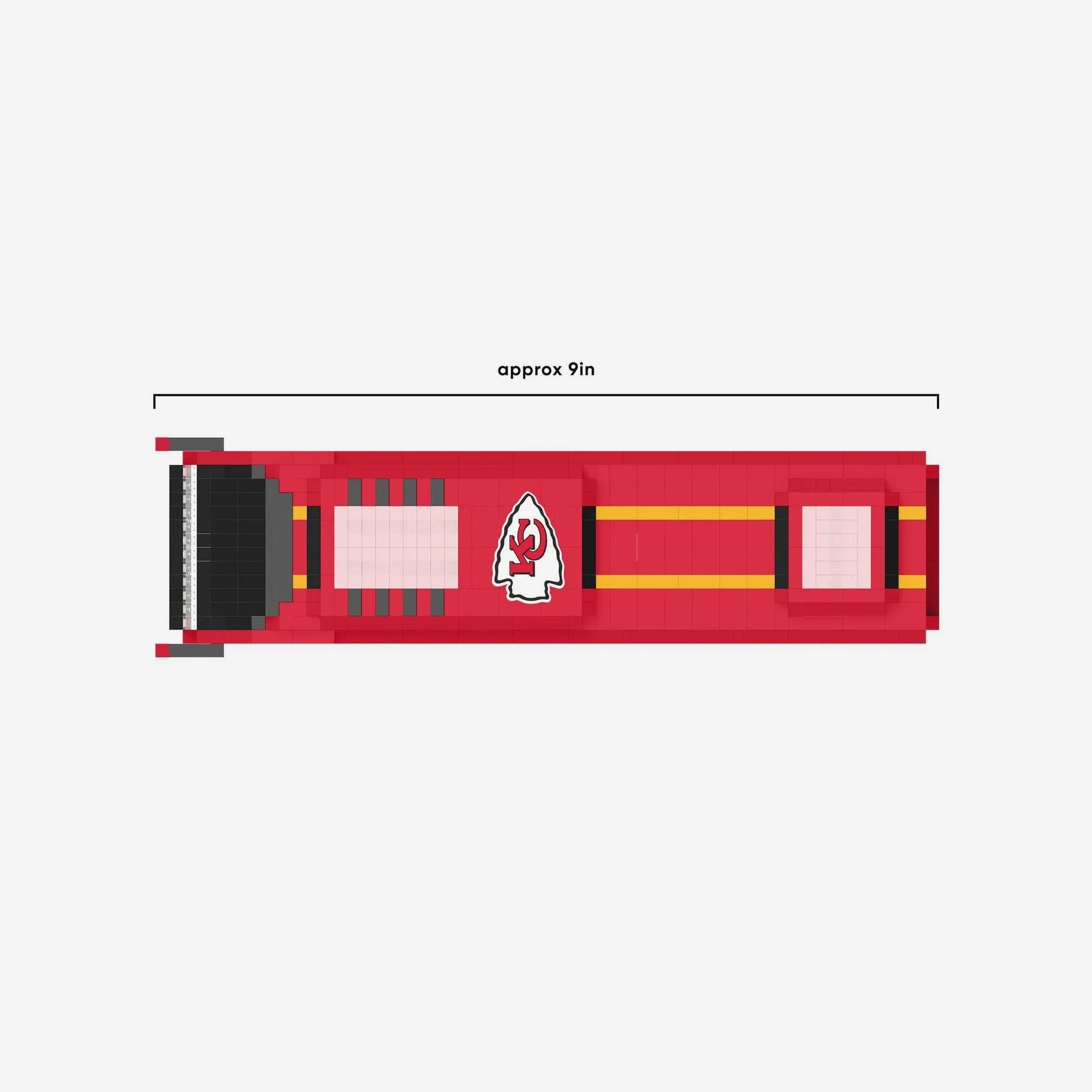 Mini Bus 3D Set Bloques Armable Foco NFL Kansas City Chiefs - NERIAS DEPORTES