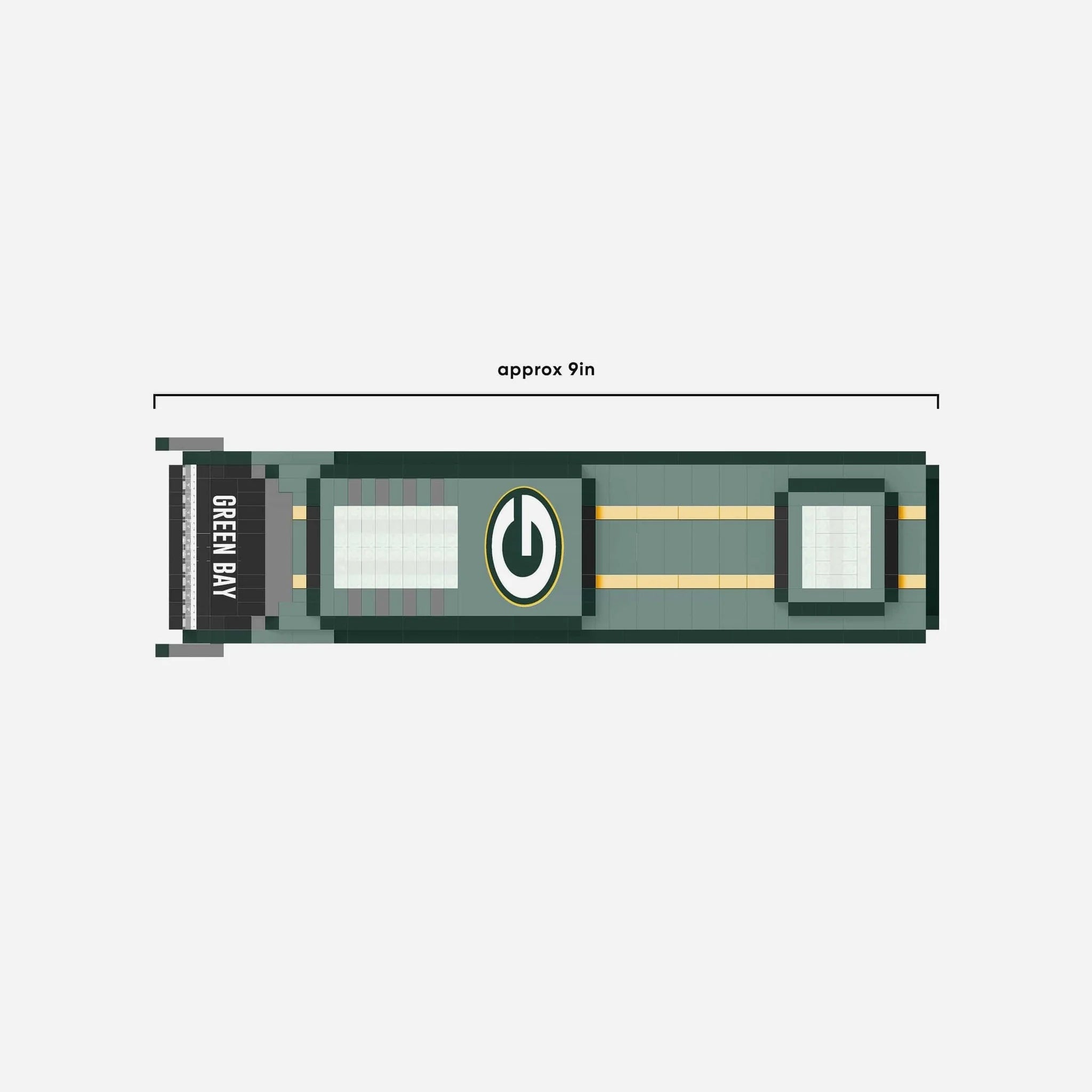 Mini Bus 3D Set Bloques Armable Foco NFL Green Bay Packers - NERIAS DEPORTES