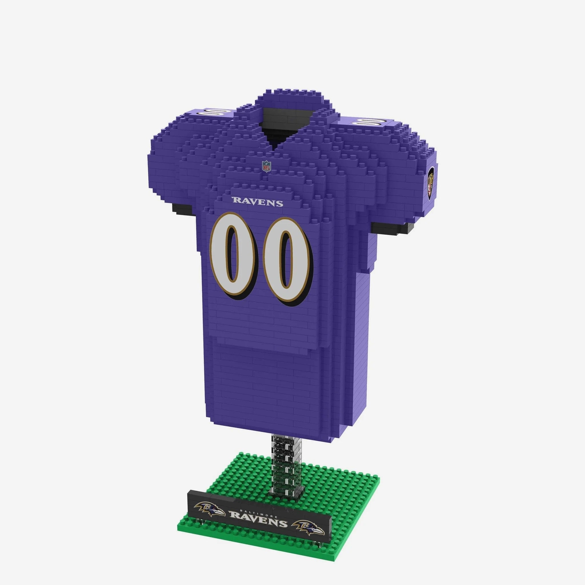 Set De Bloques Armable Mini Jersey 3D Foco NFL Ravens - NERIAS DEPORTES