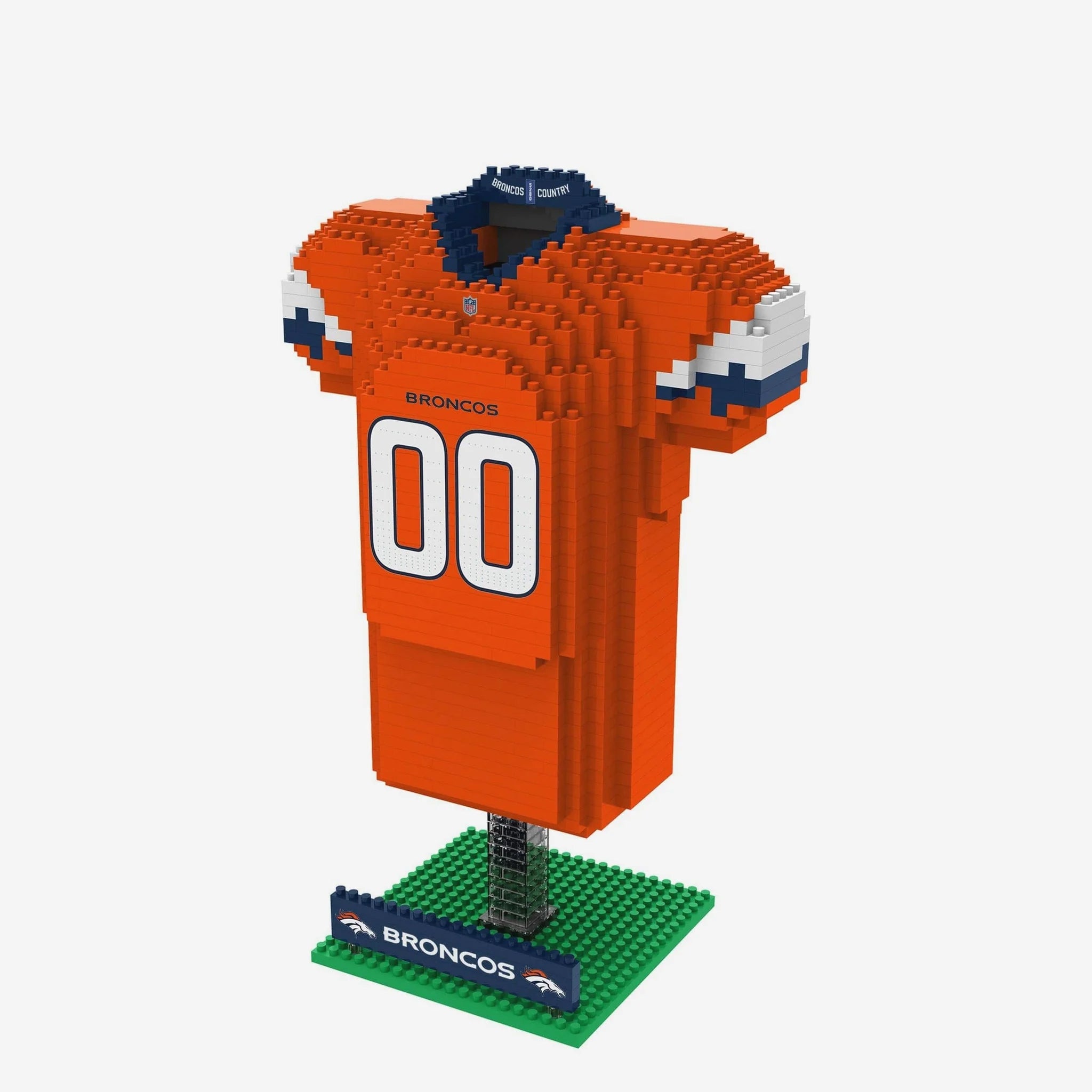 Set De Bloques Armable Mini Jersey 3D Foco NFL Broncos - NERIAS DEPORTES