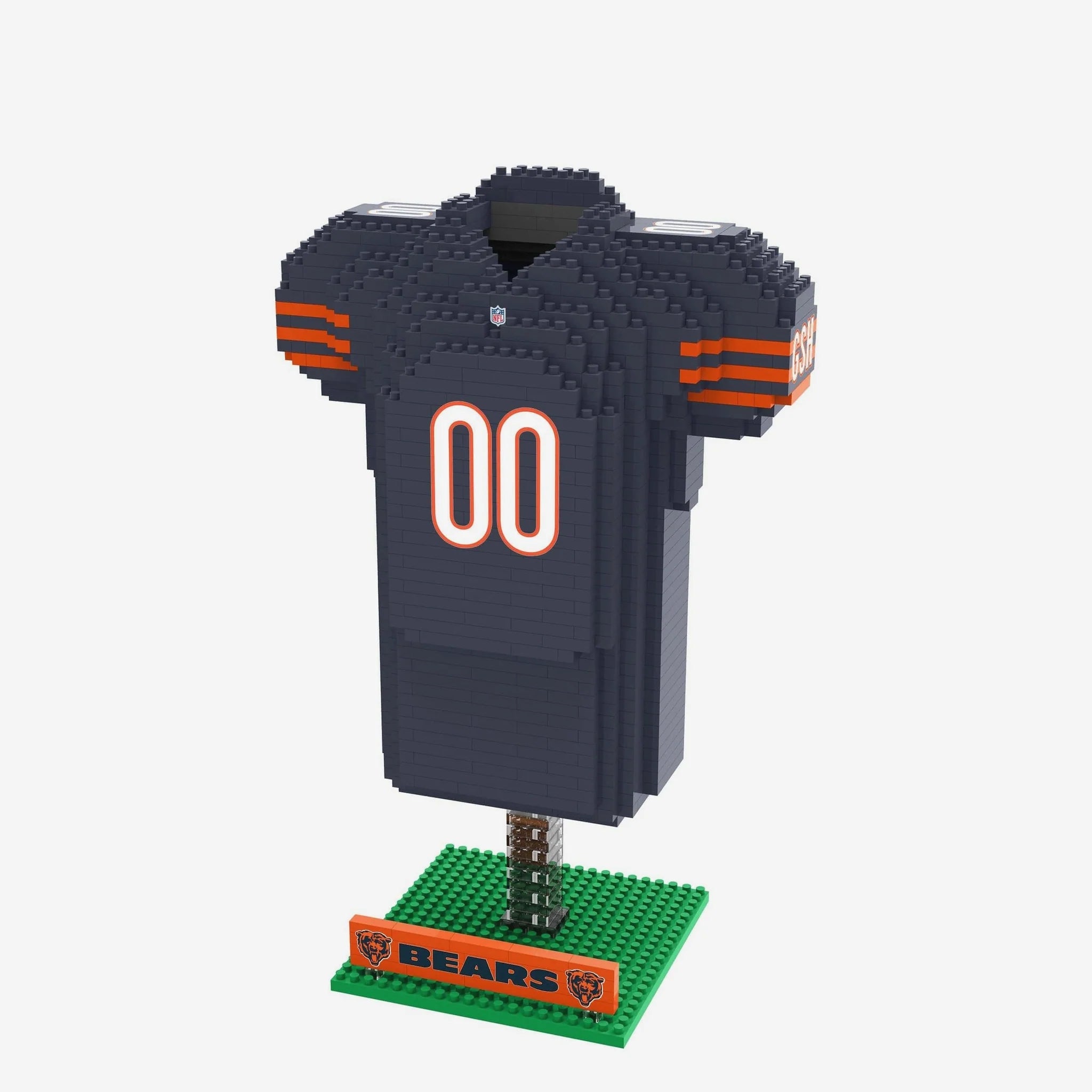 Set De Bloques Armable Mini Jersey 3D Foco NFL Bears - NERIAS DEPORTES