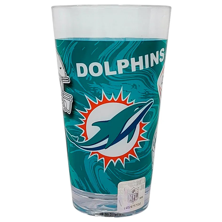 Vaso De Plástico Splat MRL 680ml NFL Miami Dolphins