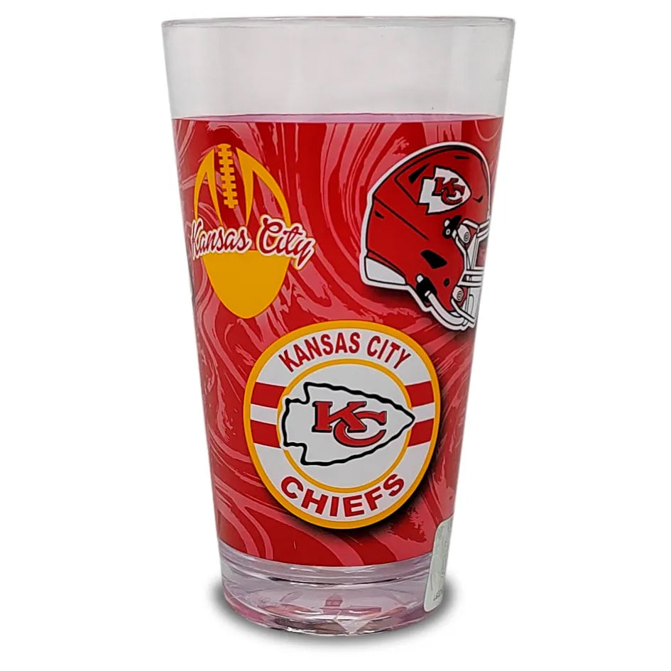 Vaso De Plástico Splat MRL 680ml NFL Kansas City Chiefs