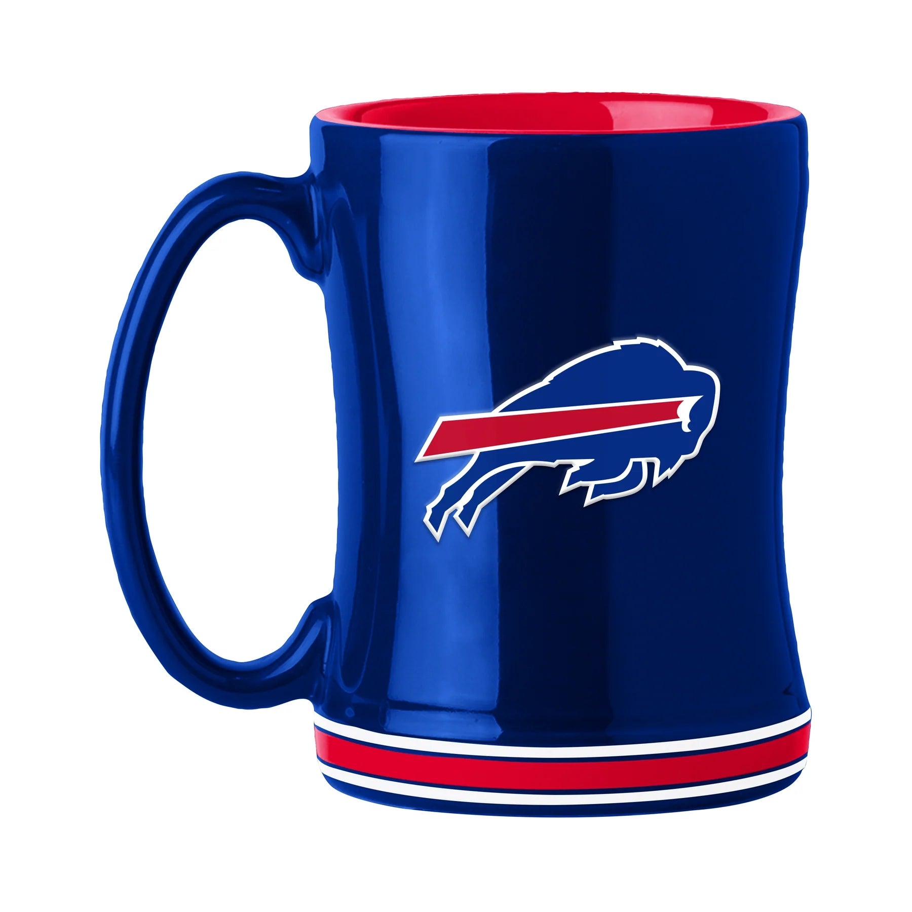Taza De Cerámica Relief 14oz Buffalo Bills - NERIAS DEPORTES