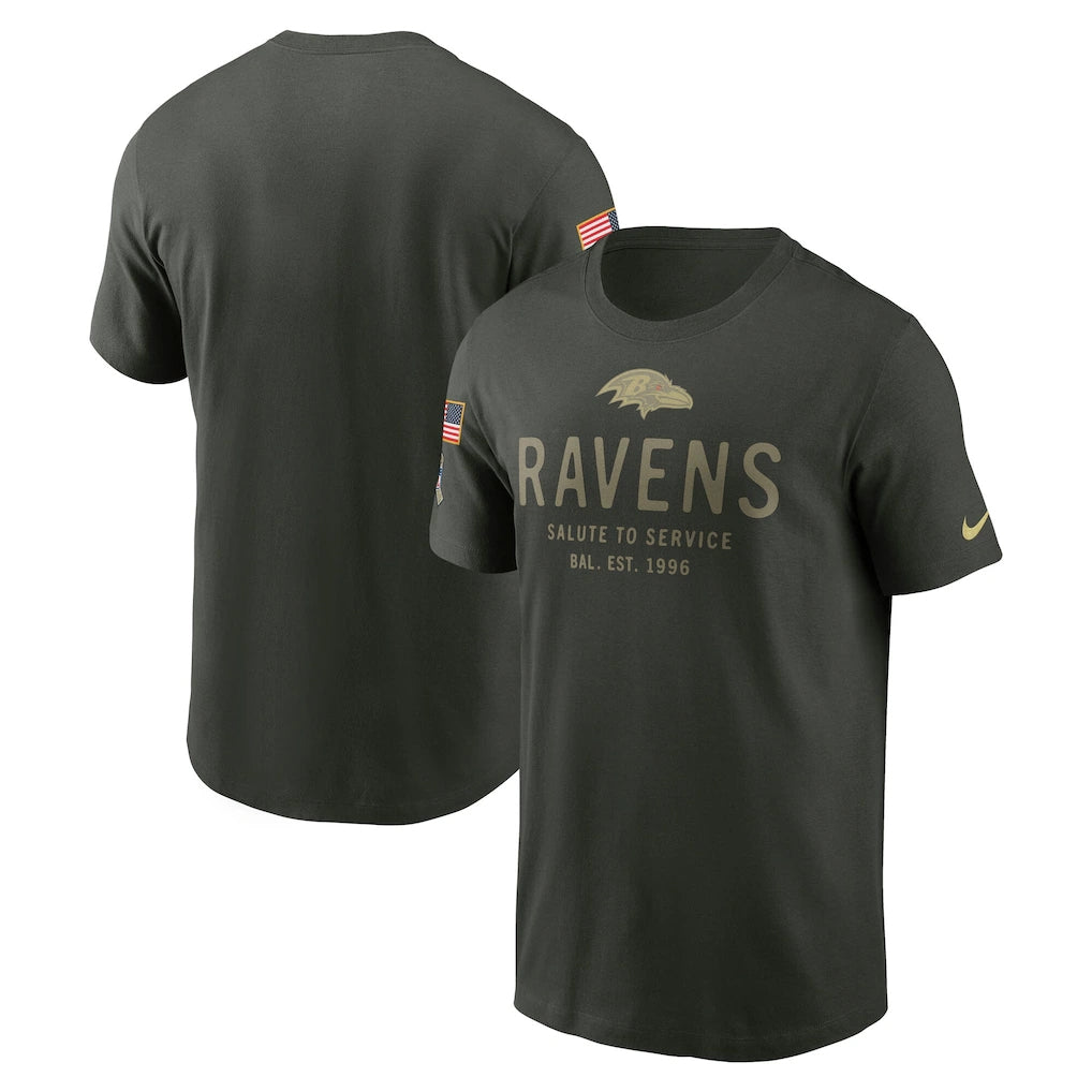 Playera Nike Salute To Service 25 Ravens