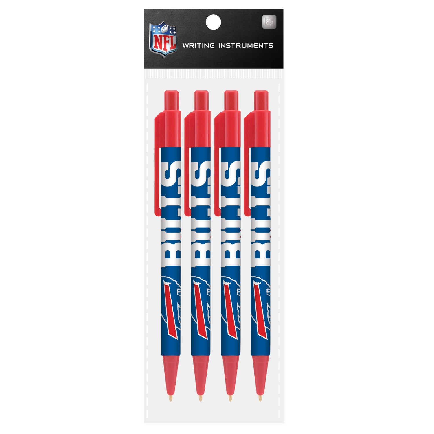 Plumas Mojo Cool Color 4 pack NFL Buffalo Bills