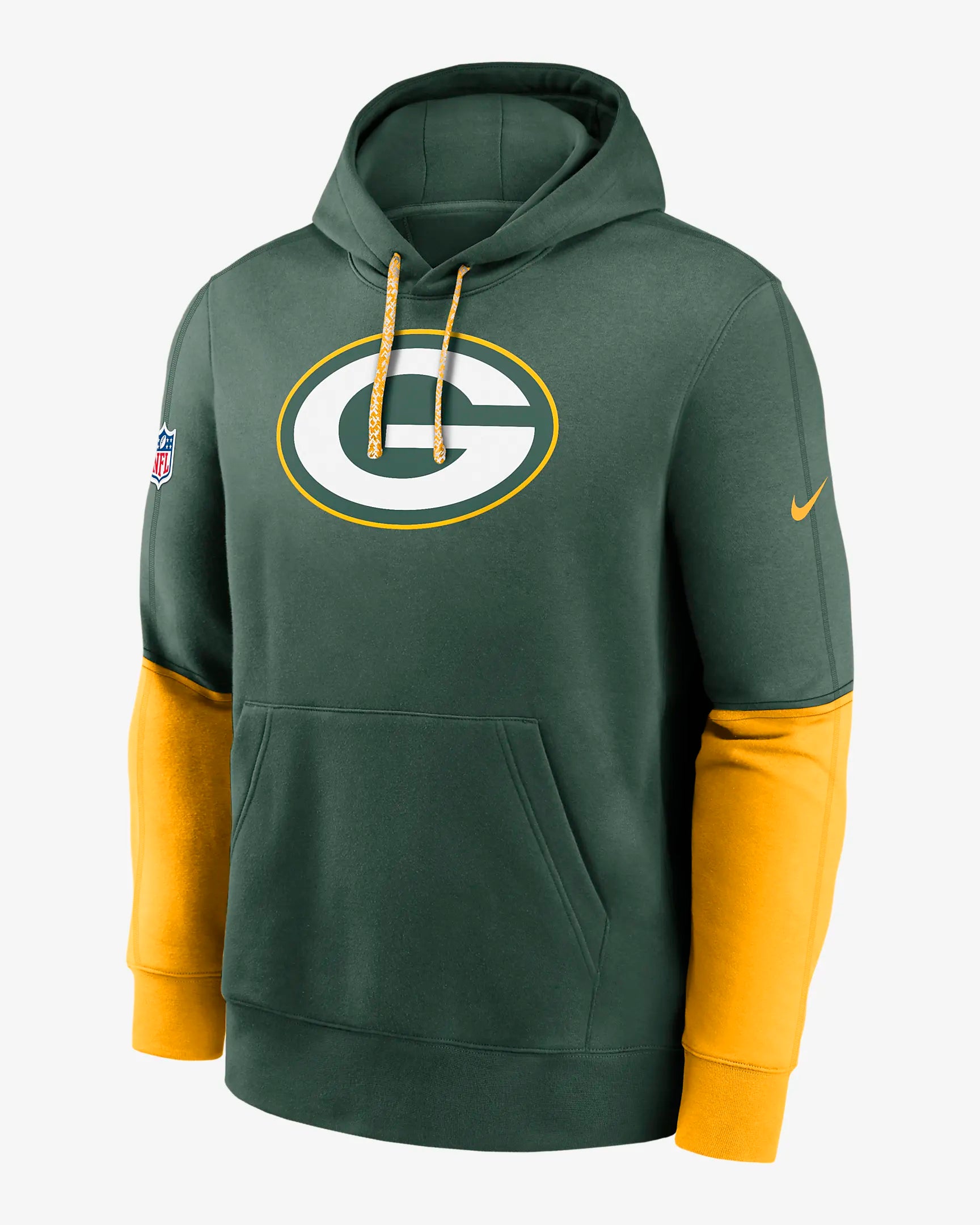 Sudadera Con Gorro Sideline Team Issue Club 24 NFL Packers