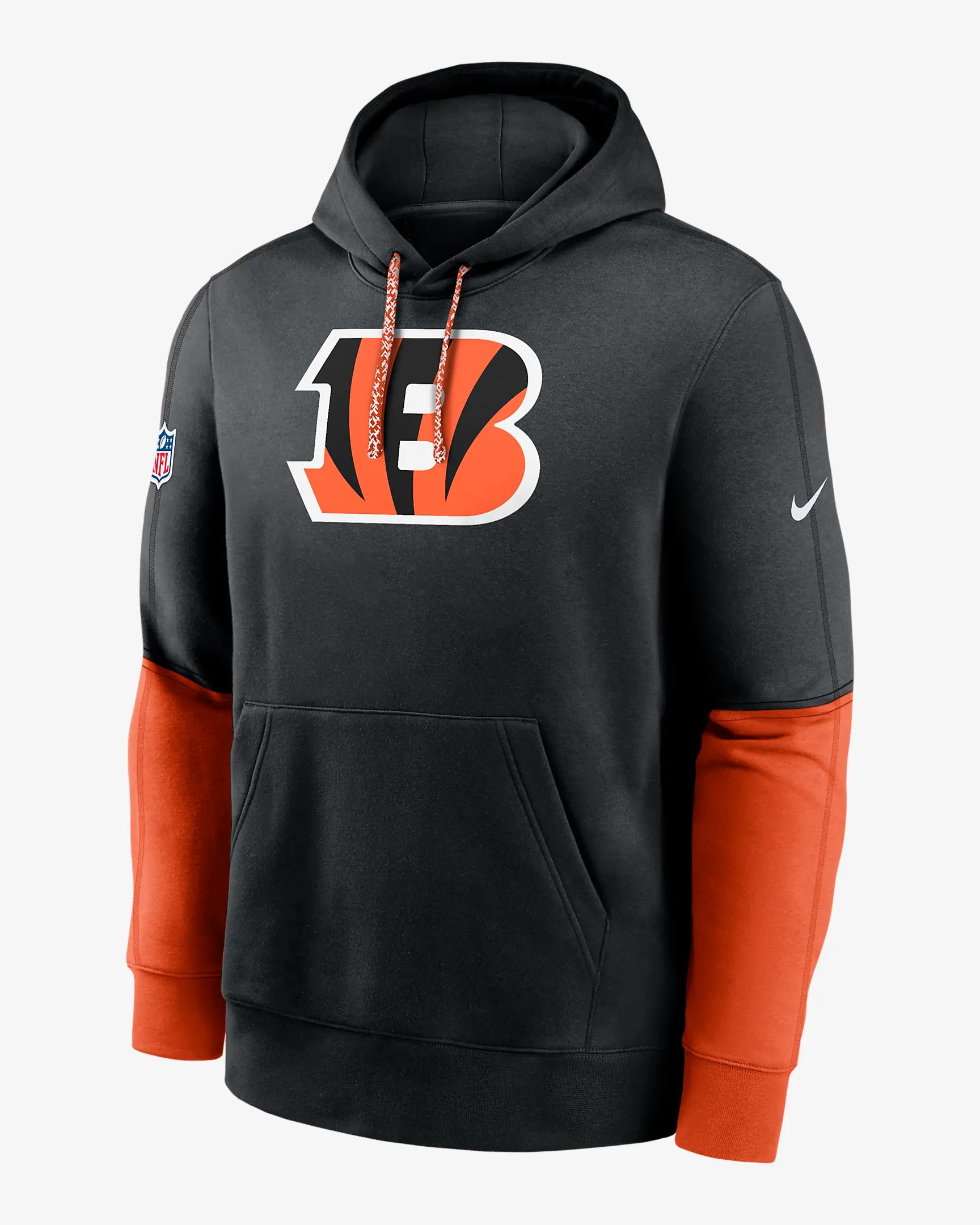 Sudadera Con Gorro Sideline Team Issue Club 24 NFL Bengals