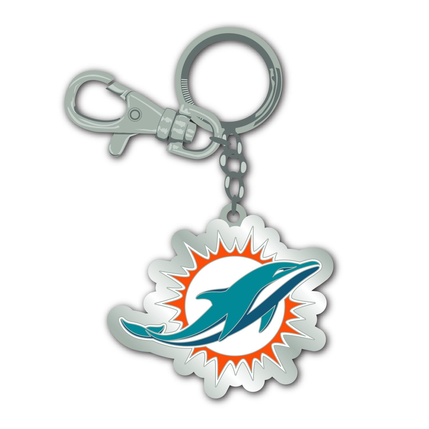 Llavero Mojo Zamac Dolphins - NERIAS DEPORTES