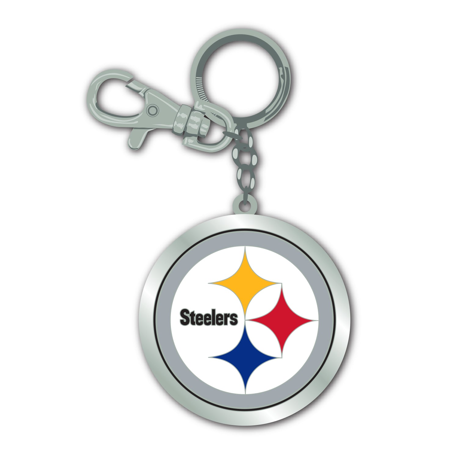 Llavero Mojo Zamac Steelers - NERIAS DEPORTES