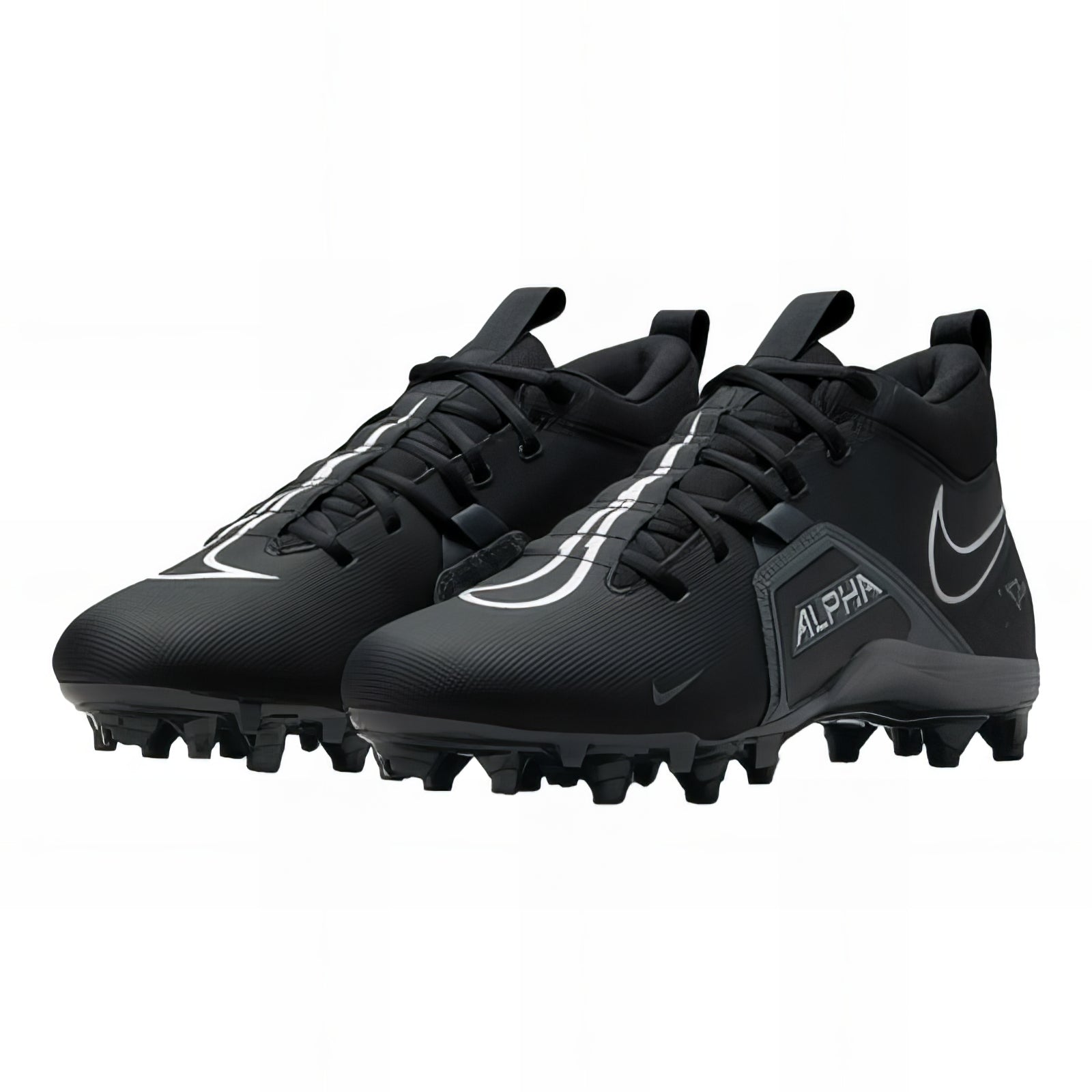 Zapato Cleats Nike Alpha Menace Varsity 3 Adulto Negro - NERIAS DEPORTES