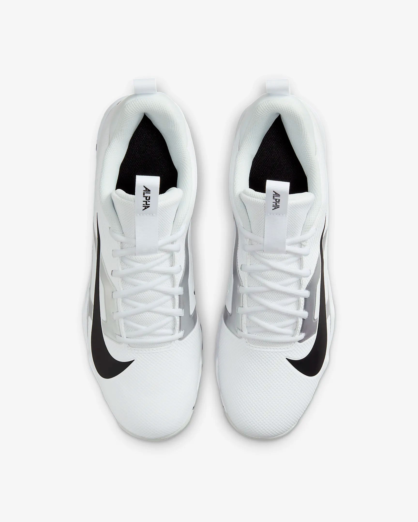 Zapato Cleats Nike Alpha Menace 4 Shark Infantil Blanco - NERIAS DEPORTES