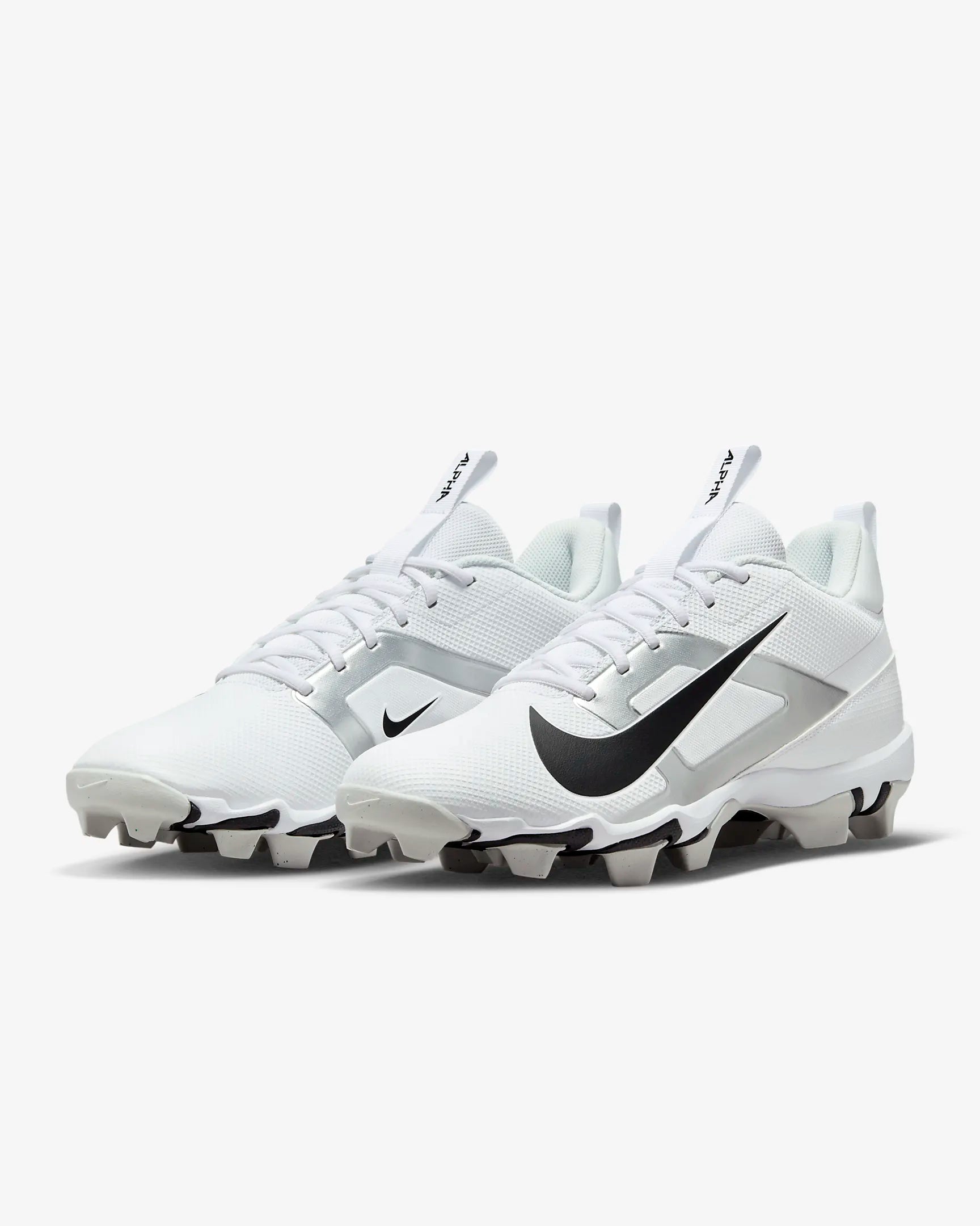 Zapato Cleats Nike Alpha Menace 4 Shark Infantil Blanco NERIAS DEPORTES