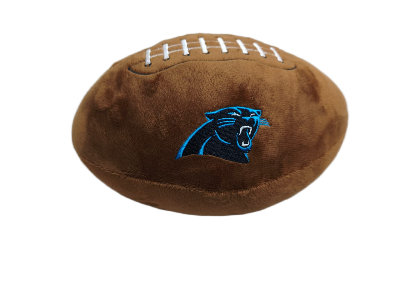 Peluche Balón Felpa Suave 23cm Bordado NFL Panthers - NERIAS DEPORTES