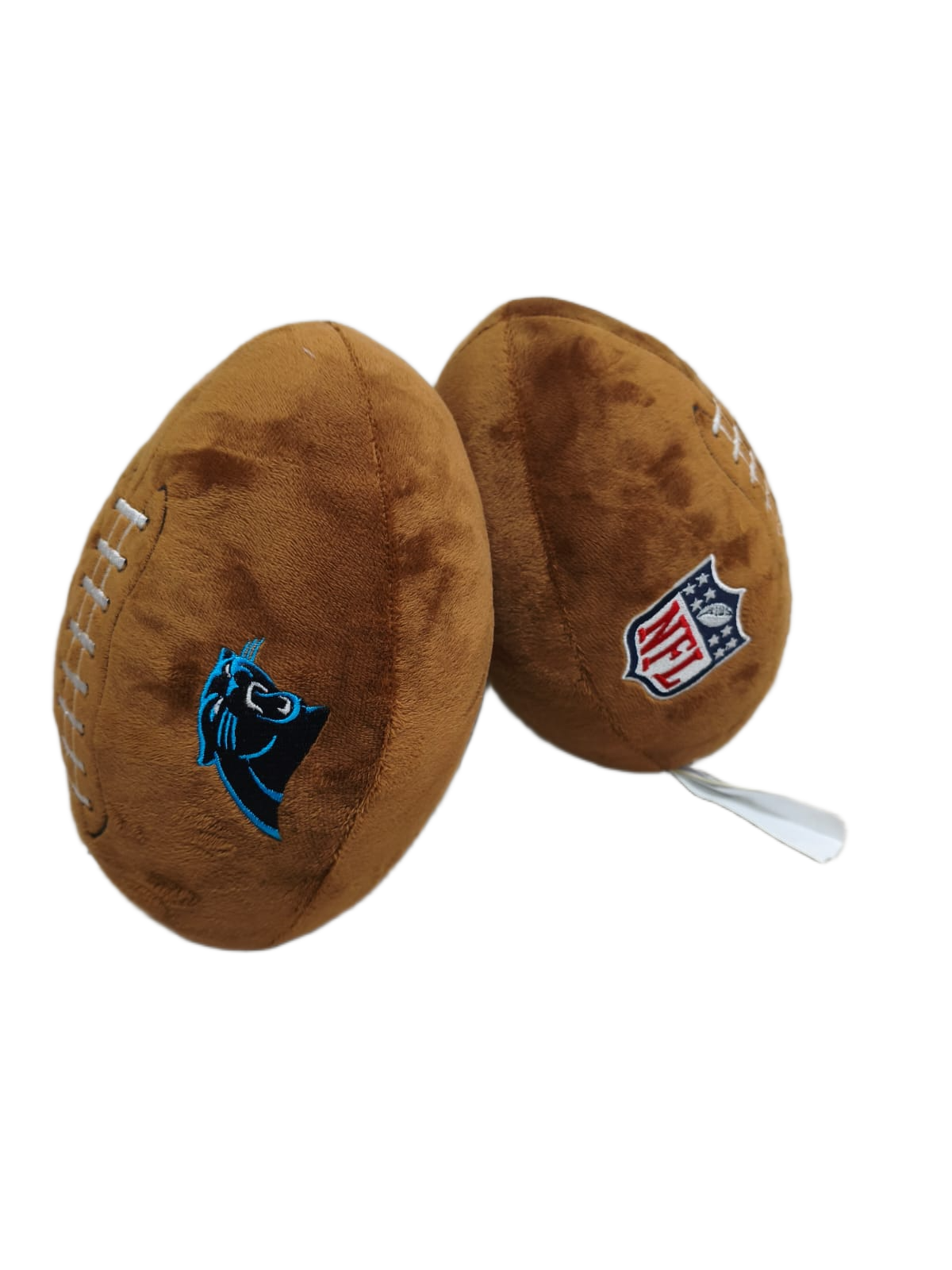 Peluche Balón Felpa Suave 23cm Bordado NFL Panthers - NERIAS DEPORTES