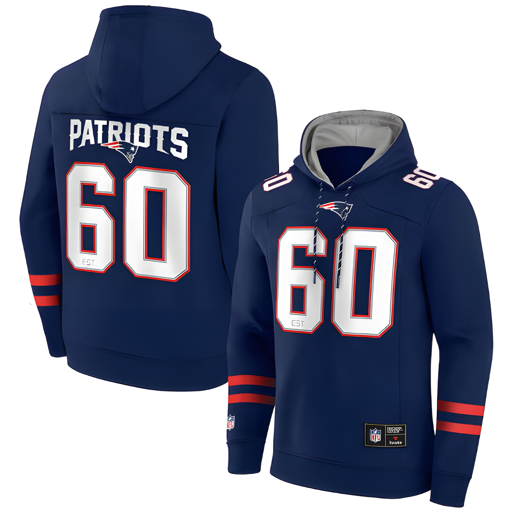 Sudadera Jersey Hoodie Patriots