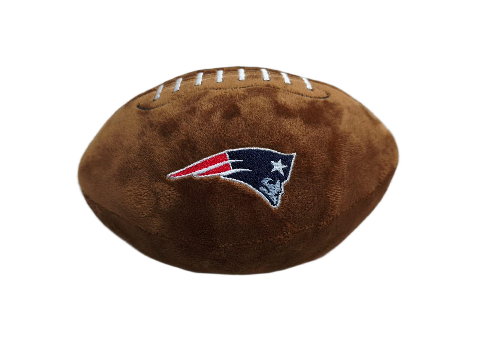 Peluche Balón Felpa Suave 23cm Bordado NFL Patriots - NERIAS DEPORTES
