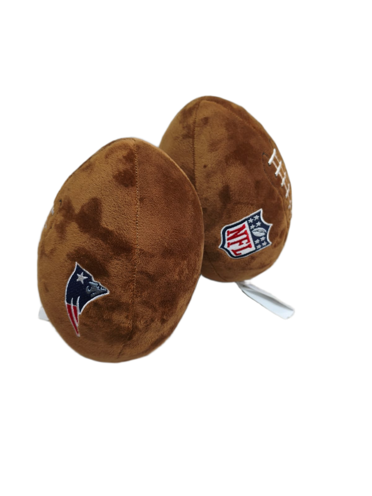 Peluche Balón Felpa Suave 23cm Bordado NFL Patriots - NERIAS DEPORTES