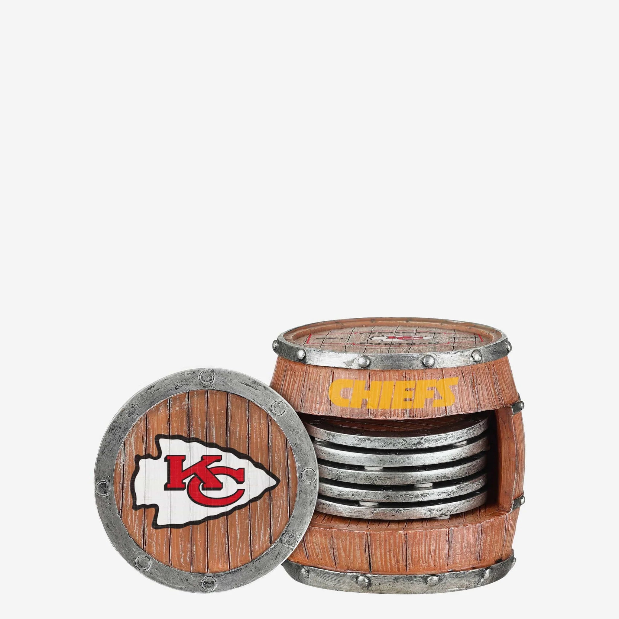 Porta Vaso Barril Foco Kansas City Chiefs