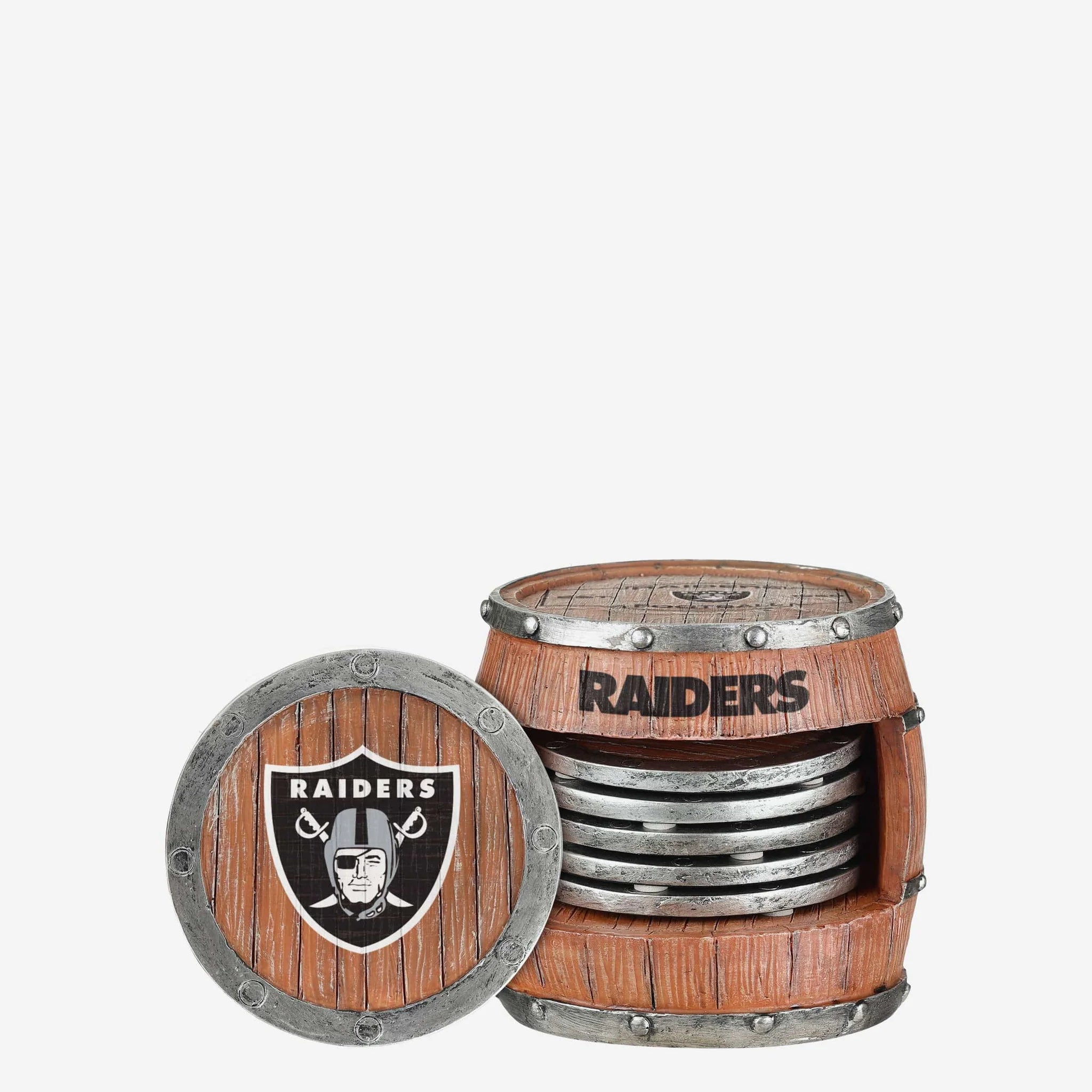 Porta Vaso Barril Foco Las Vegas Raiders