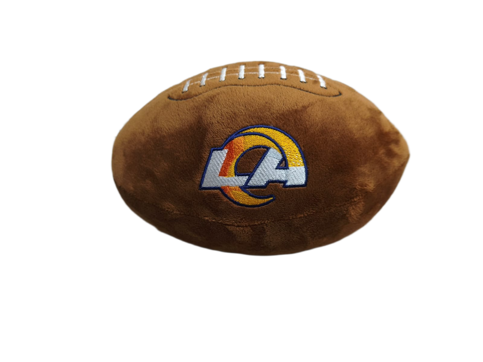 Peluche Balón Felpa Suave 23cm Bordado NFL Rams - NERIAS DEPORTES