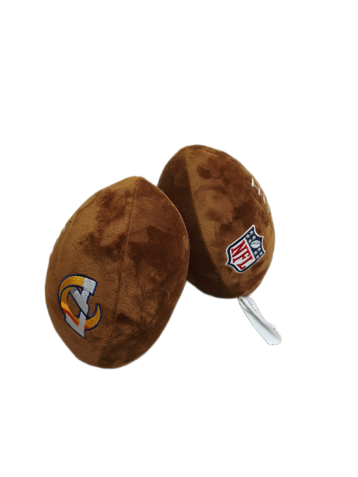 Peluche Balón Felpa Suave 23cm Bordado NFL Rams - NERIAS DEPORTES