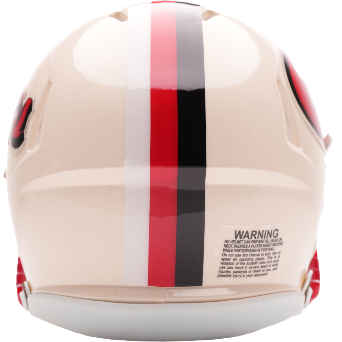 Casco Mini Speed Riddell Retro 25 NFL San Francisco 49ers