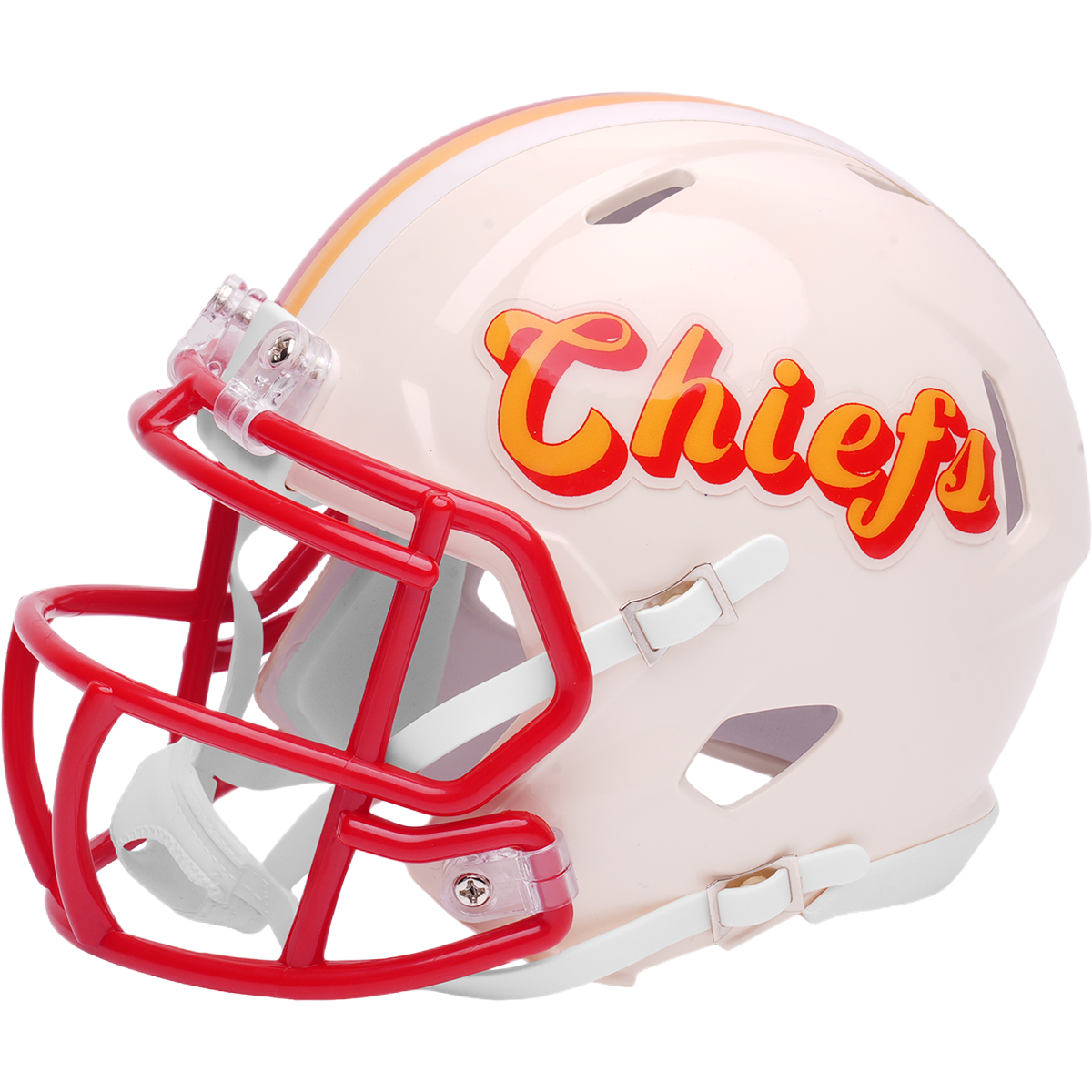 Casco Mini Speed Riddell Retro 25 NFL Kansas City Chiefs