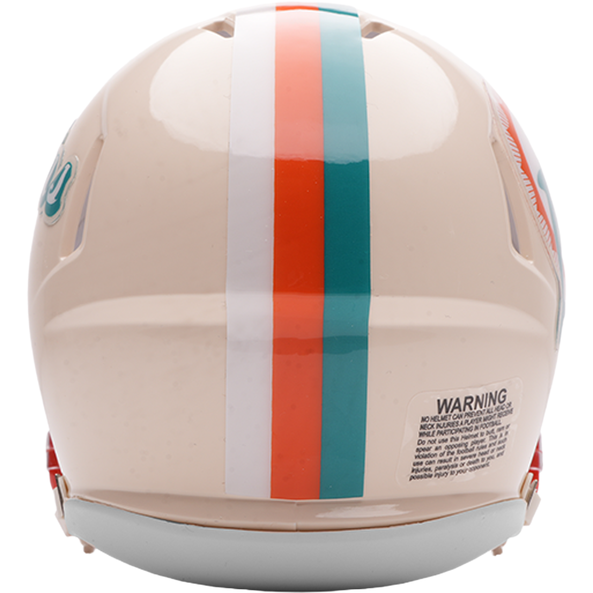 Casco Mini Speed Riddell Retro 25 NFL Miami Dolphins