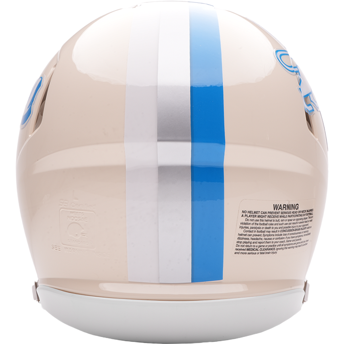 Casco Mini Speed Riddell Retro 25 NFL Detroit Lions