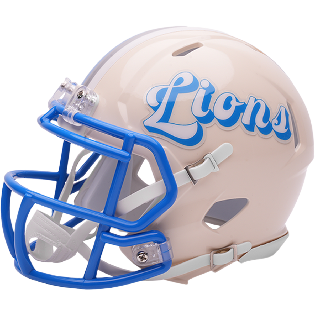 Casco Mini Speed Riddell Retro 25 NFL Detroit Lions