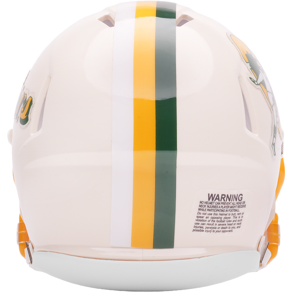 Casco Mini Speed Riddell Retro 25 NFL Green Bay Packers