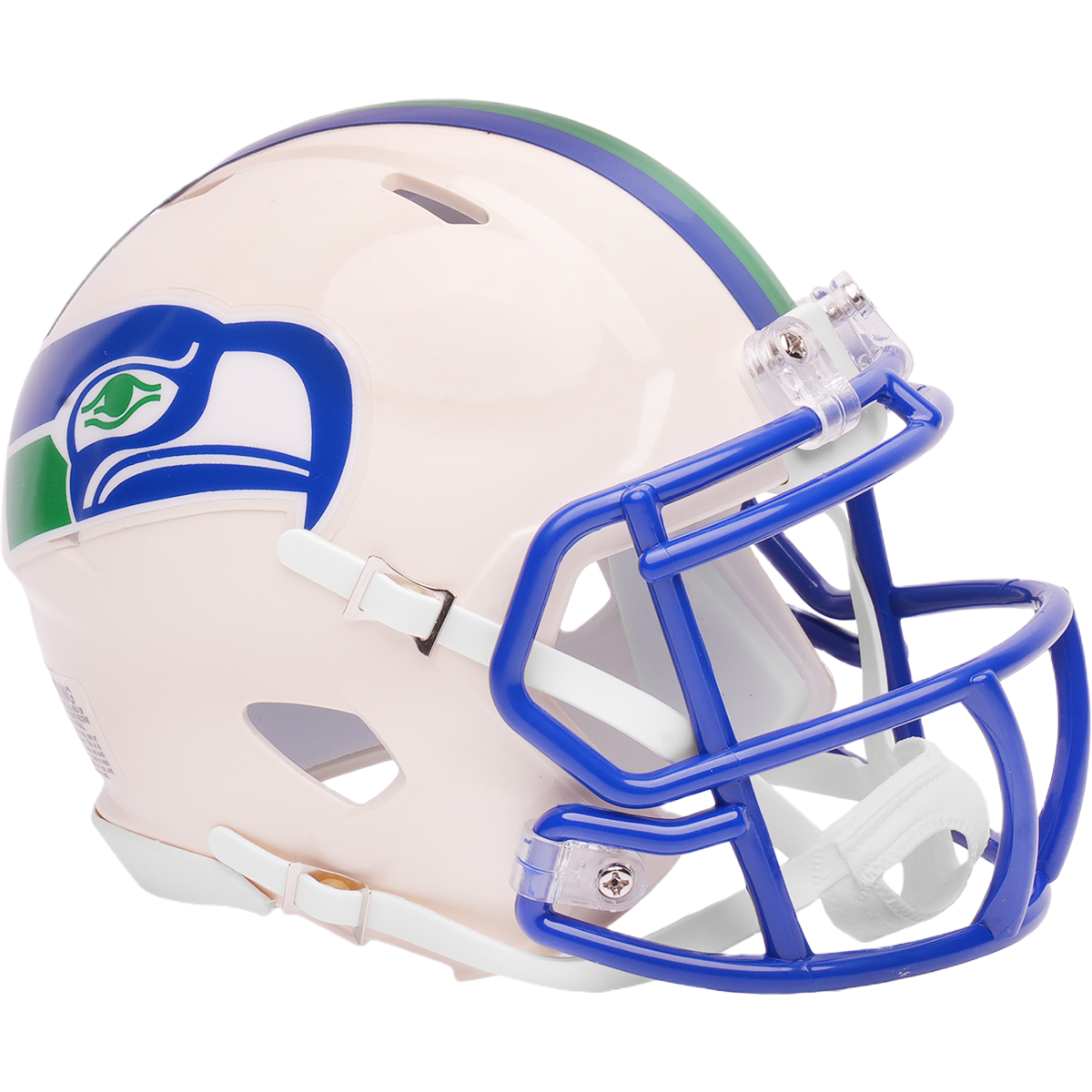 Casco Mini Speed Riddell Retro 25 NFL Seattle Seahawks