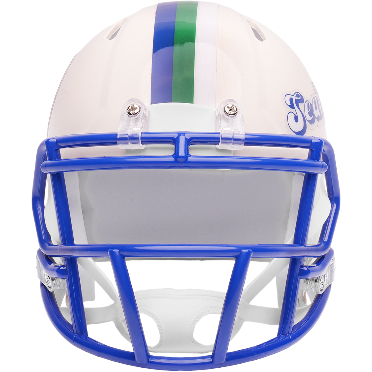 Casco Mini Speed Riddell Retro 25 NFL Seattle Seahawks
