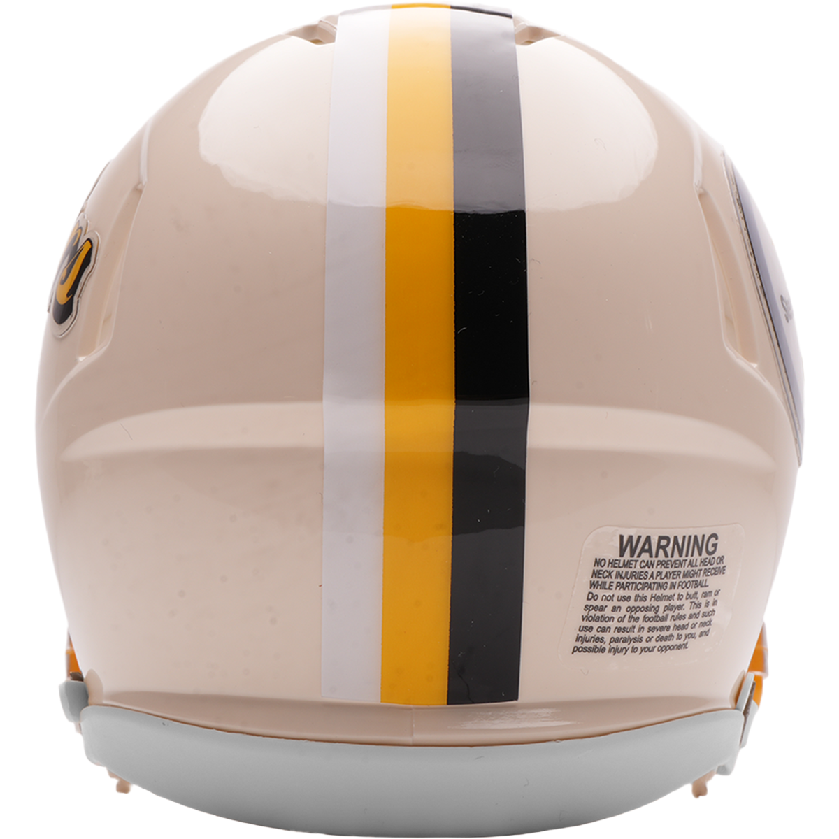 Casco Mini Speed Riddell Retro 25 NFL Pittsburgh Steelers