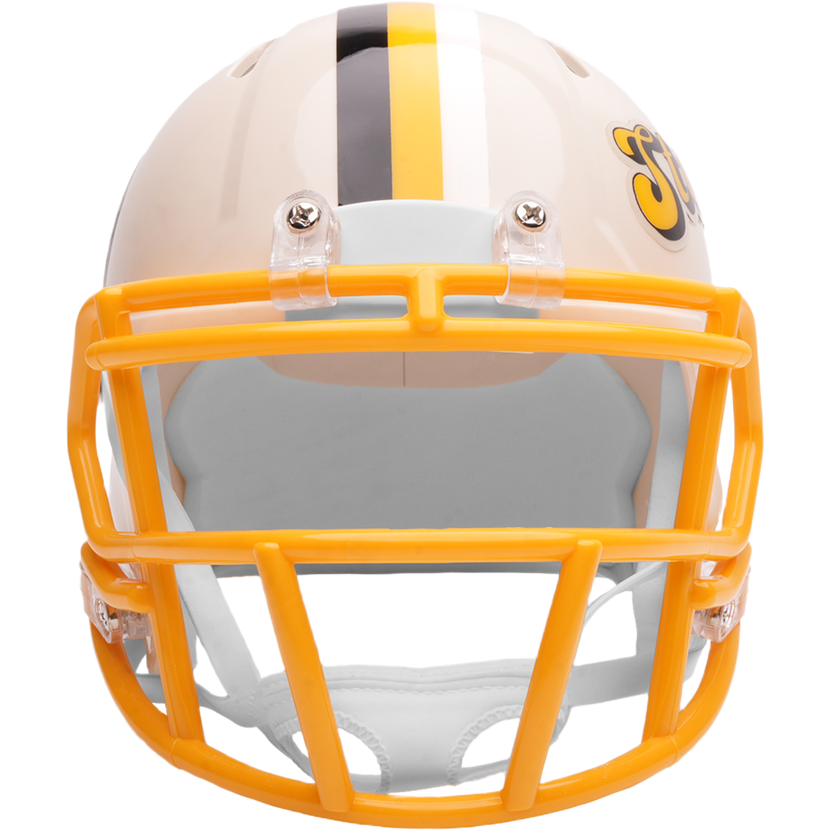 Casco Mini Speed Riddell Retro 25 NFL Pittsburgh Steelers
