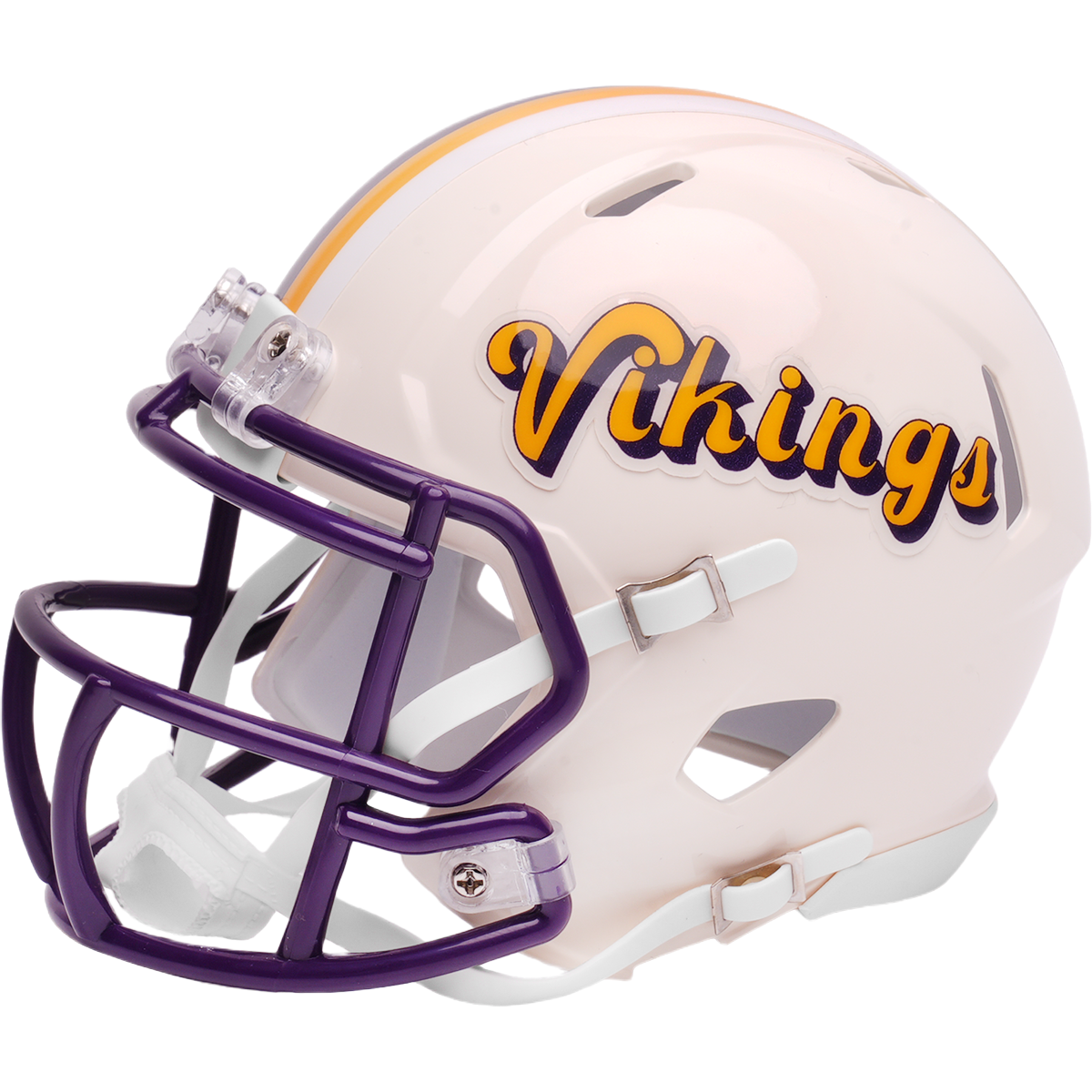 Casco Mini Speed Riddell Retro 25 NFL Minnesota Vikings