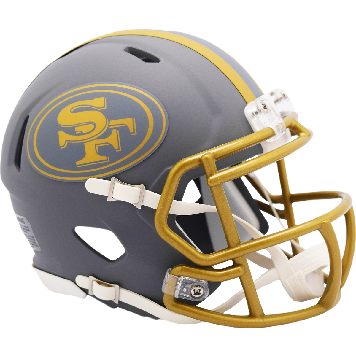 Casco Mini Speed Slate Pizarra Riddell San Francisco 49ers
