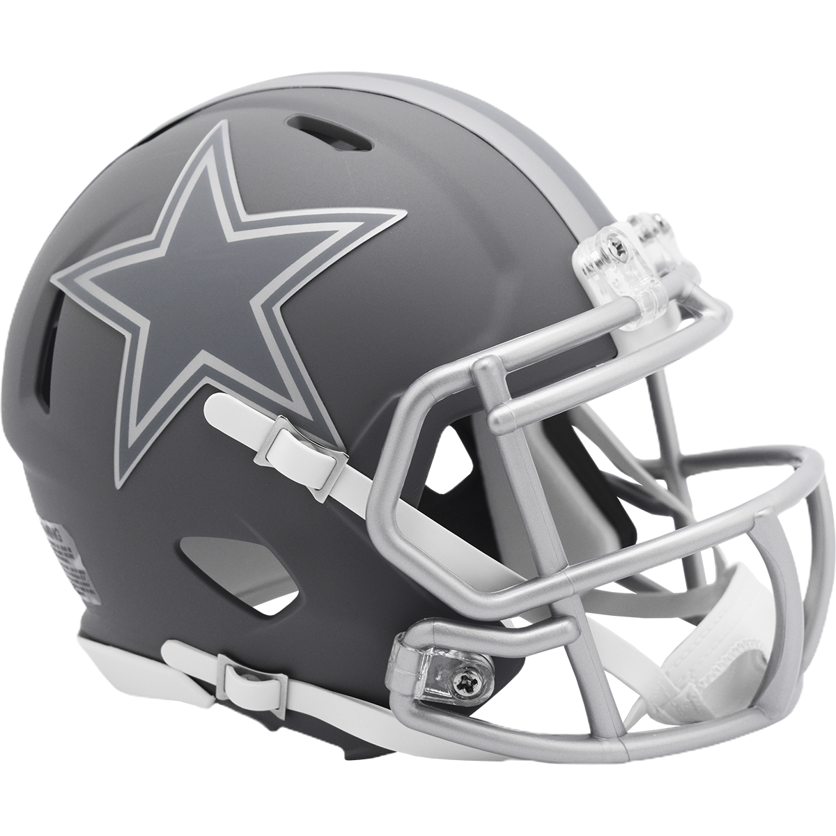 Casco Mini Speed Slate Pizarra Riddell Dallas Cowboys